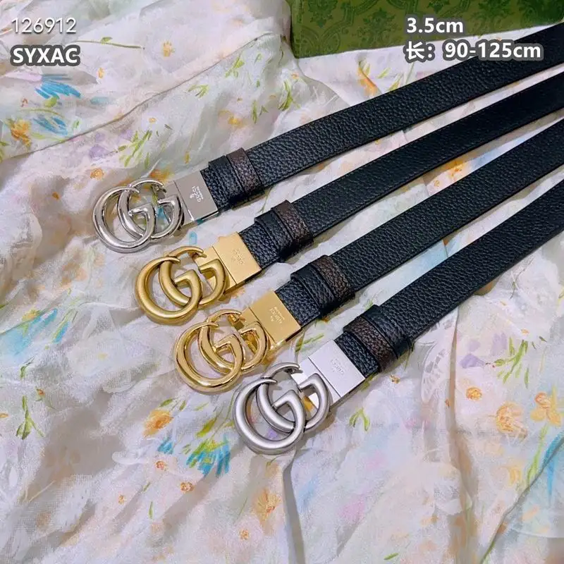 Gucci belt 35mmX90-125cm 8L71